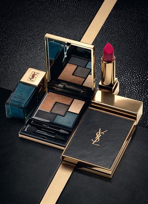 luxury ysl beauty black makeup bag|yves saint laurent makeup sale.